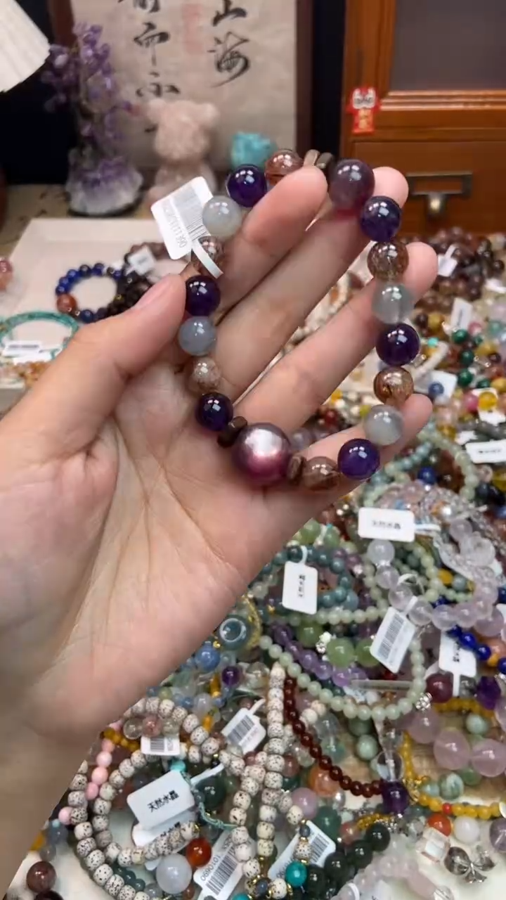 未镶嵌手链水晶424