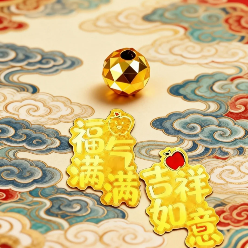 【Li专属】6m 蹦迪 一物一证 保证正品 拍10送2 散珠 手机贴