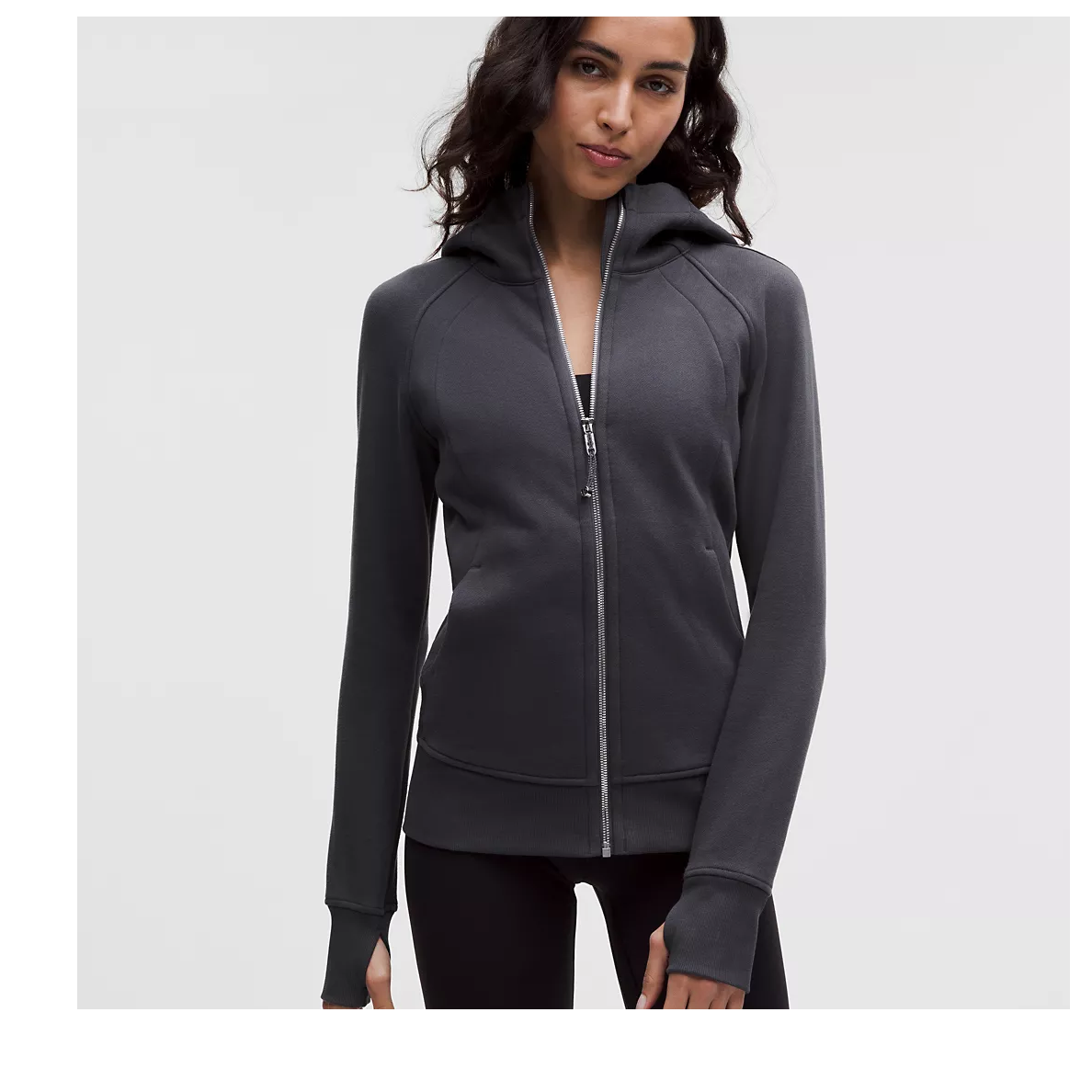 lululemon/露露乐蒙Lululemon露露乐蒙Scuba女士全拉链帽衫卫衣