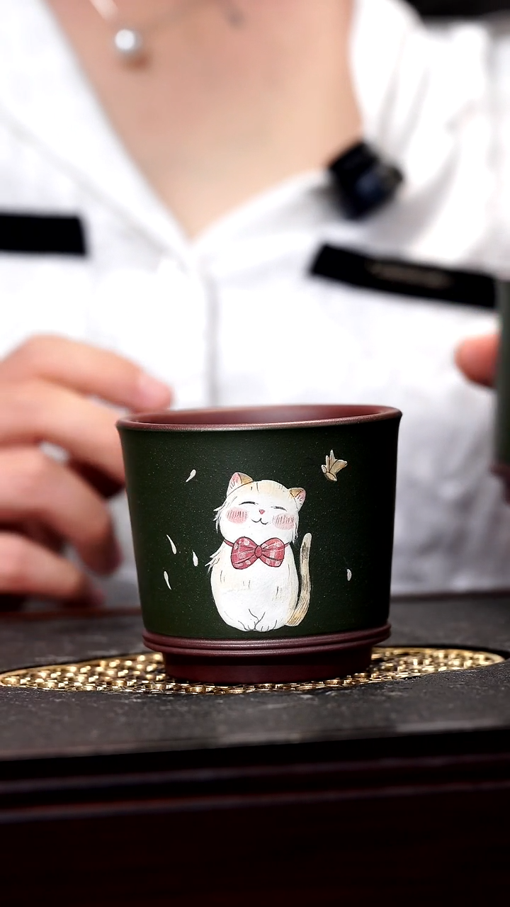 茶杯紫砂精品紫砂杯12