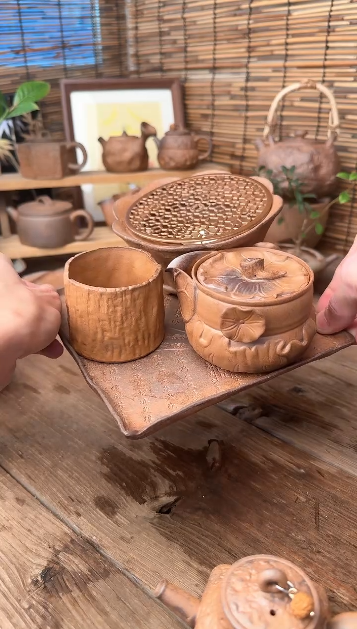 【闪购商品】原矿老岩泥茶具系列