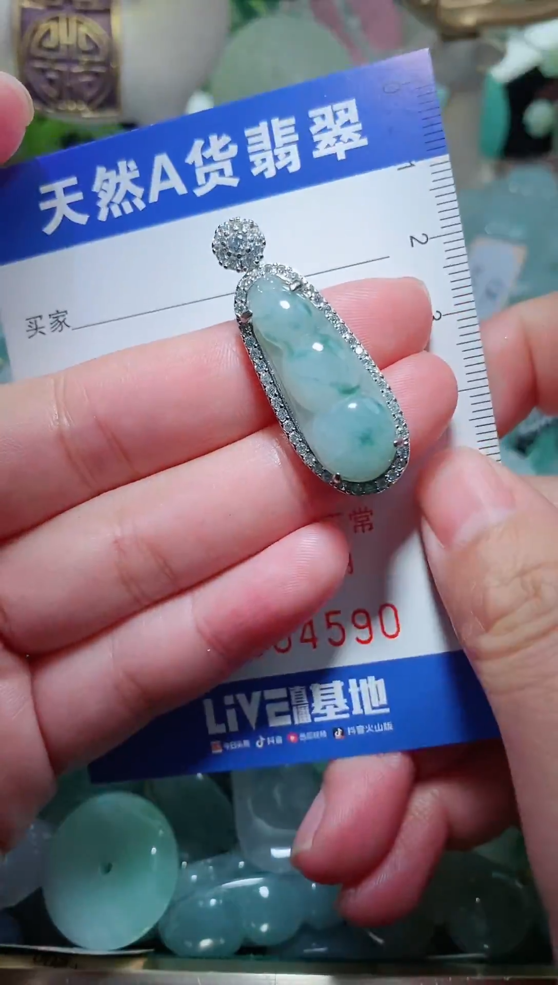 【闪购商品】翡翠颈饰未镶嵌 天然A货翡翠一件