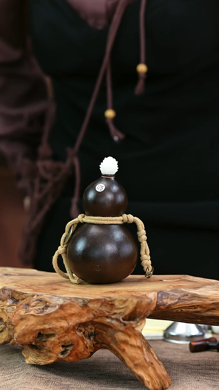 【闪购商品】175—光岳葫天然大漆酒葫芦不含漆珠