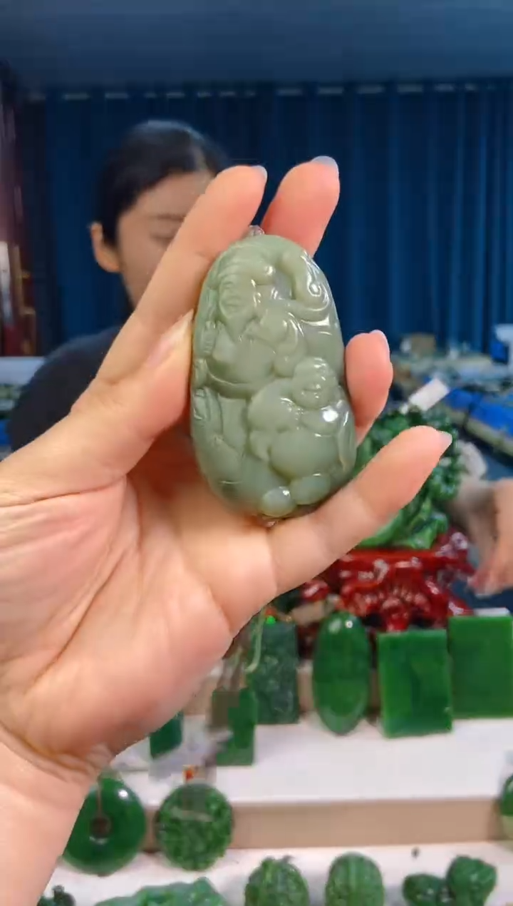 【闪购商品】和田玉挂件未镶嵌1