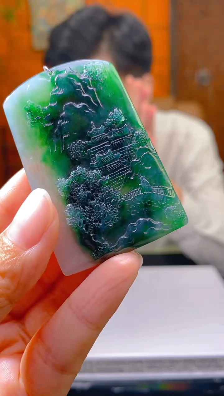 未镶嵌定制翡翠LL翡翠毛货BY-134