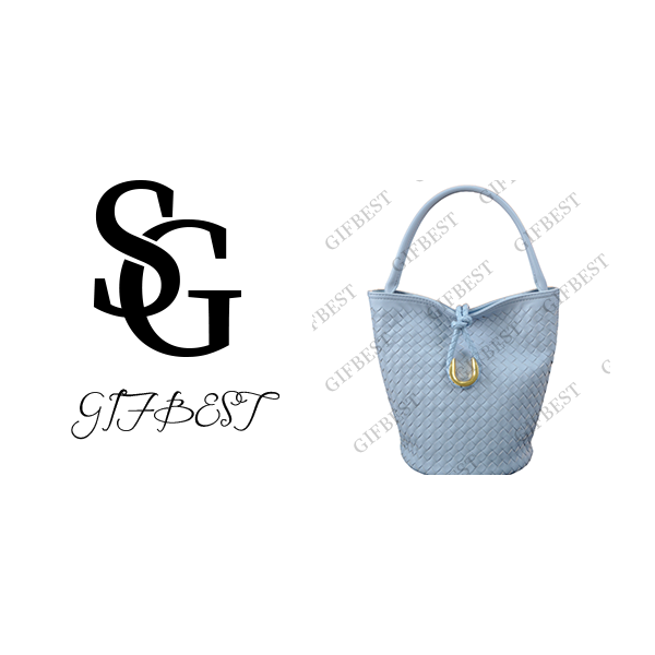 【尺寸：17*17*25】XUE-Y原创设计高定真皮斜挎女包6041大号编织