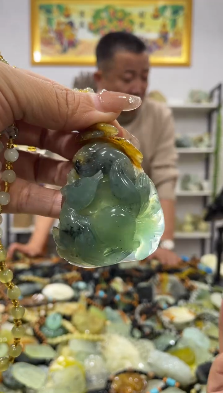 【闪购商品】岫玉吊坠未镶嵌