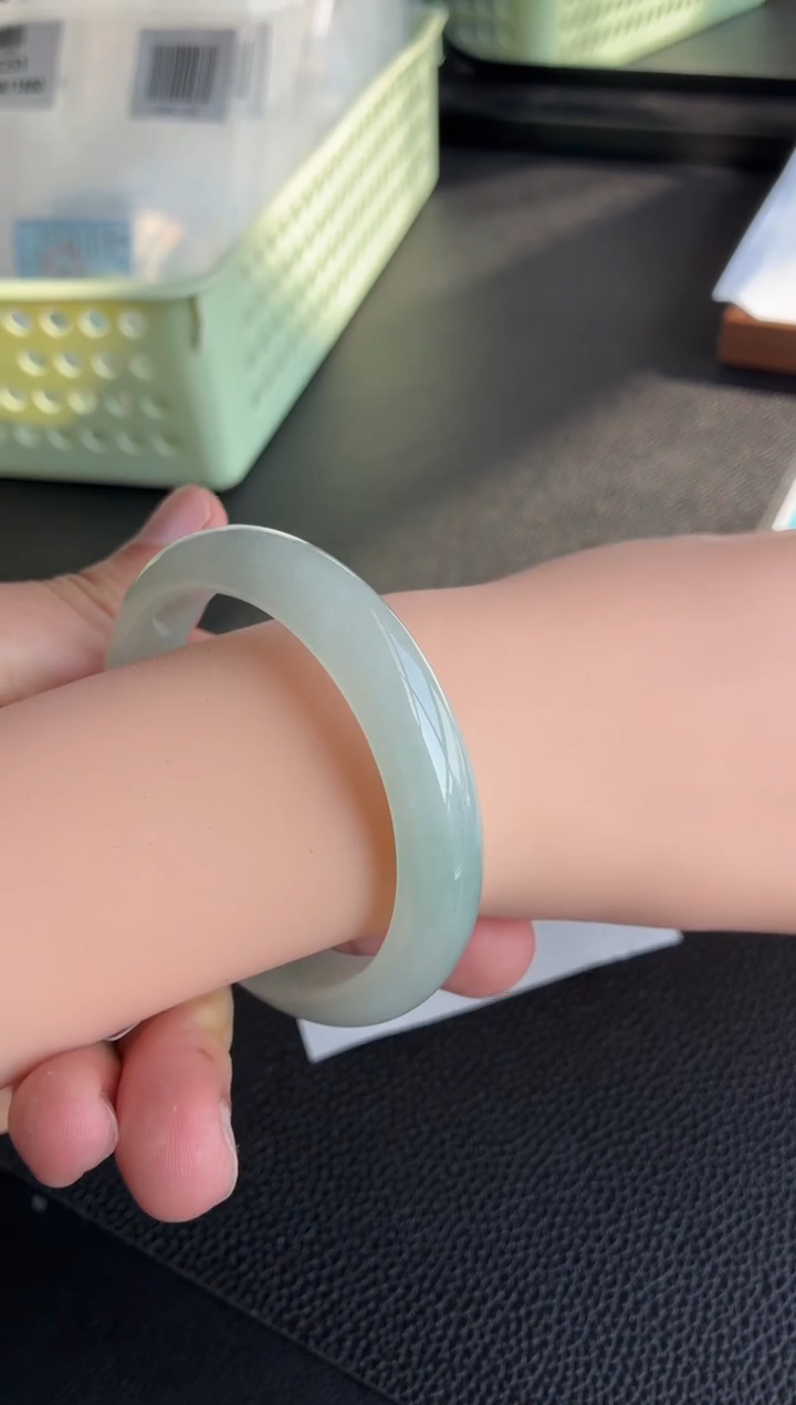 未镶嵌手镯翡翠11号55*11.4*7.6正圈