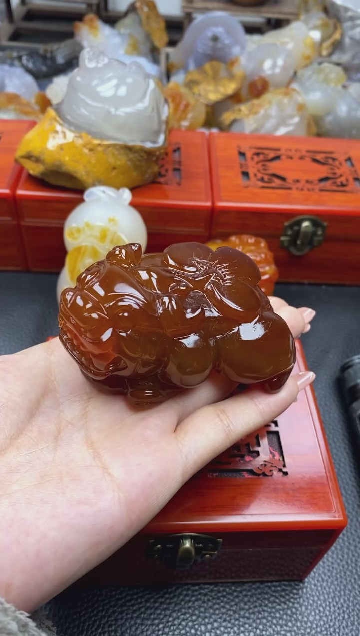 【闪购商品】玛瑙/玉髓手把未镶嵌00