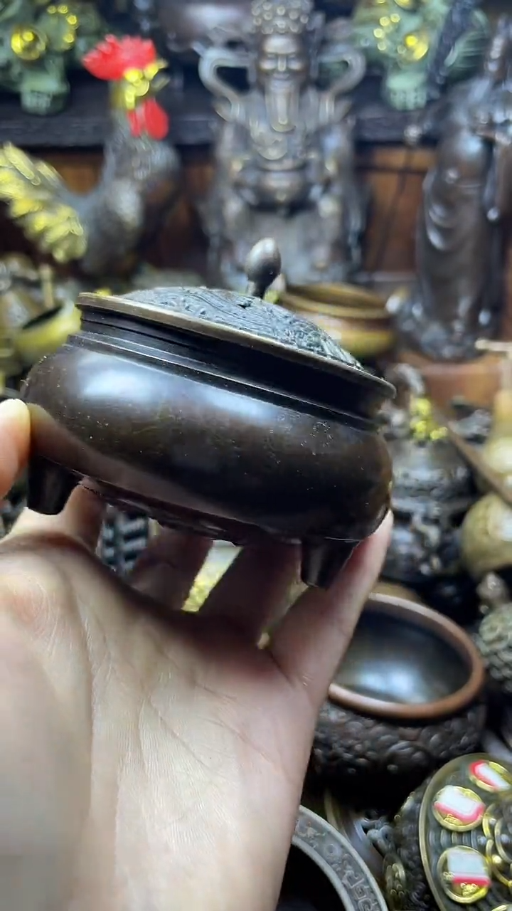 闪购链接，点击下单，有运费险，铜摆件