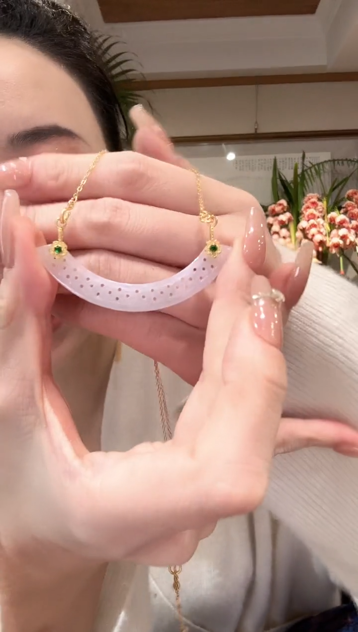 【闪购商品】翡翠颈饰未镶嵌国风