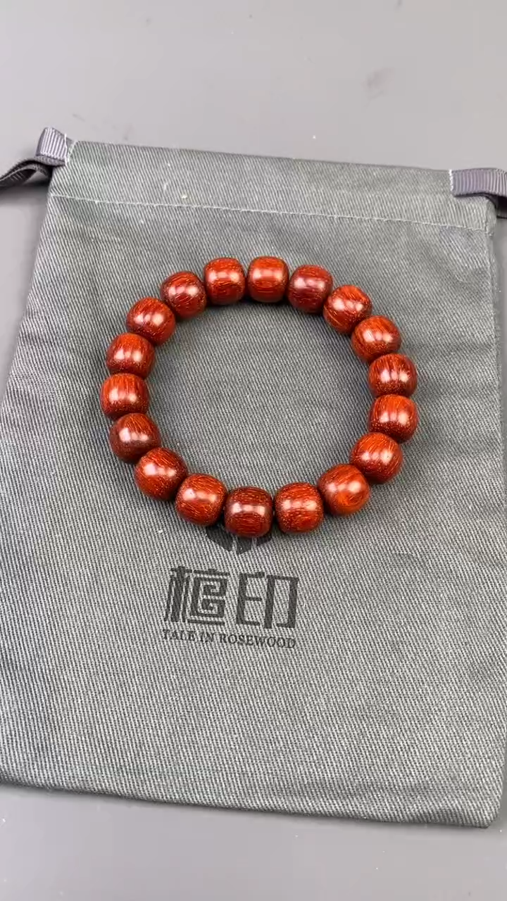 【闪购商品】檀香紫檀（小叶紫檀）手串/手链印度小叶紫檀 11x12