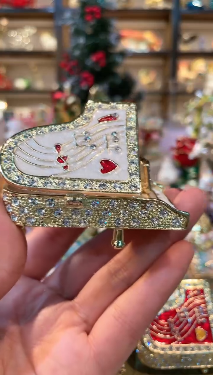 【闪购商品】珐琅彩首饰收纳盒