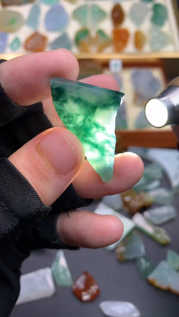 未镶嵌定制翡翠天然翡翠裸石