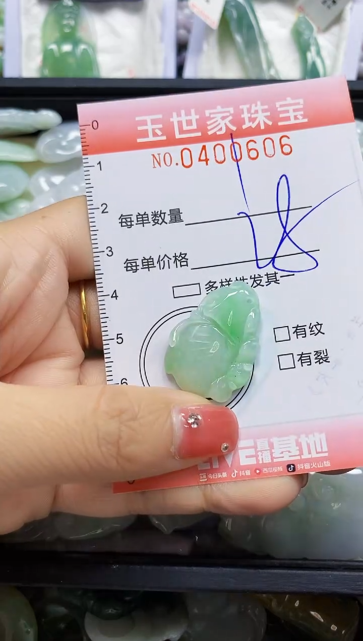 颈饰未镶嵌翡翠闪购0400606