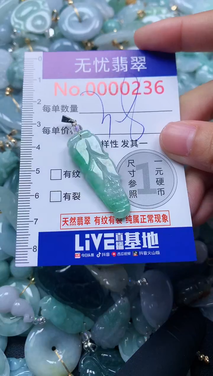颈饰未镶嵌翡翠236