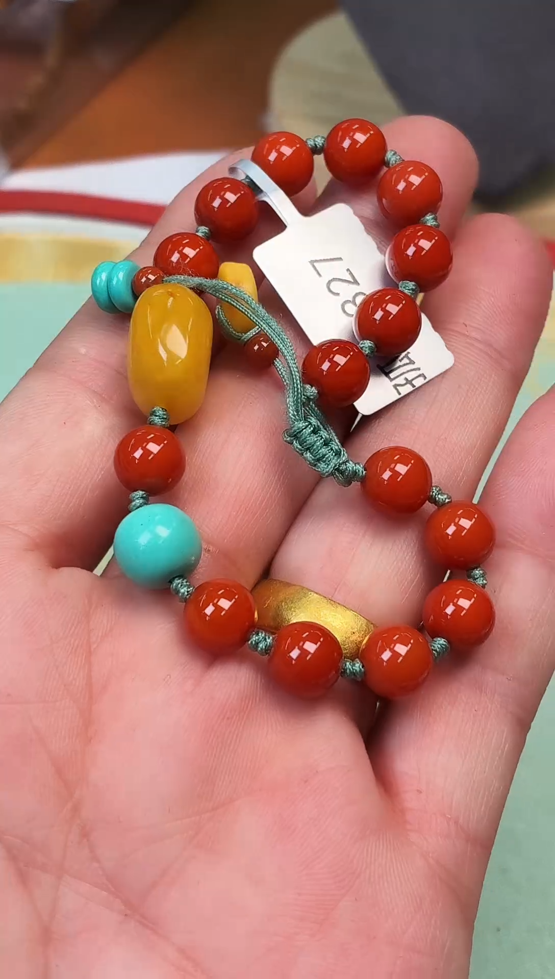 未镶嵌手链南红玛瑙H48