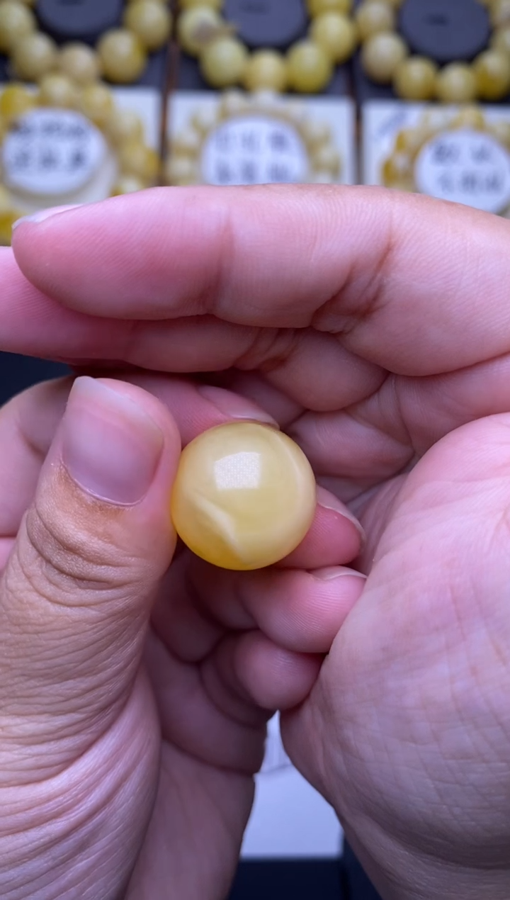 裸石琥珀未镶嵌大小姐珠宝严选6