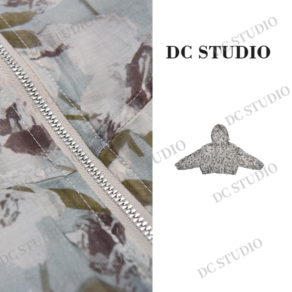 DC STUDIO【春回大地】2025早春新款清爽透气休闲时尚连帽上衣外套