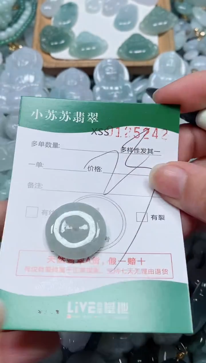 【闪购商品】翡翠颈饰未镶嵌闪购商品0125242
