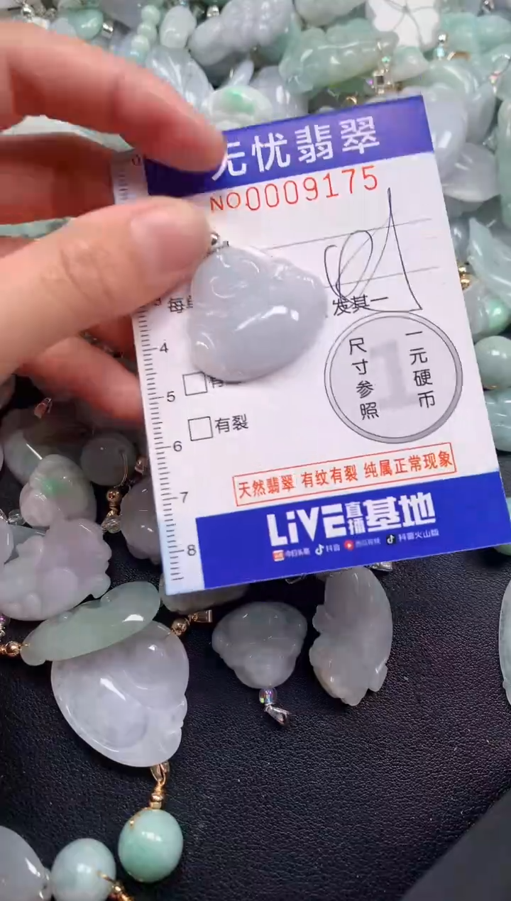 颈饰未镶嵌翡翠9175