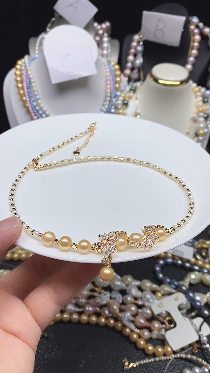 【闪购商品】淡水珍珠颈饰未镶嵌多人