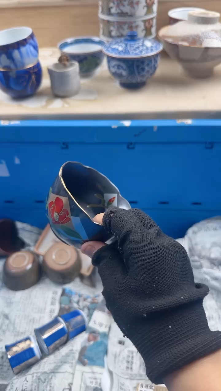 茶杯紫砂南*一382淘艺中古瓷器满18米包邮