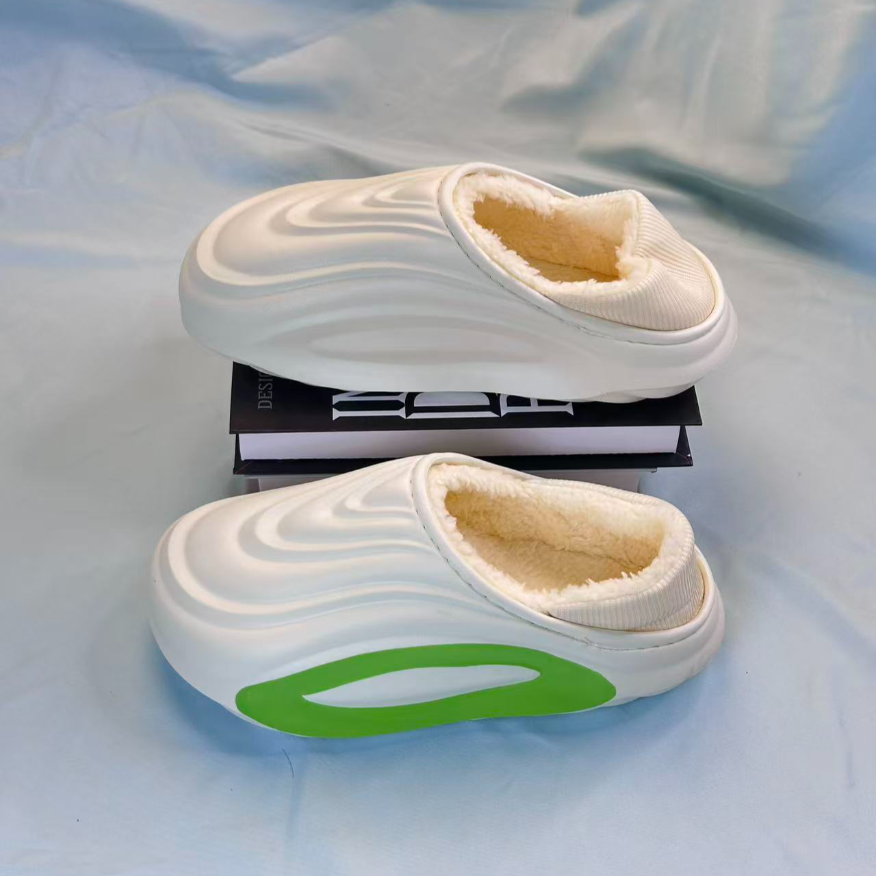 2025新款厚底室内外穿保暖防滑男女款棉鞋加绒棉拖鞋冬季包头