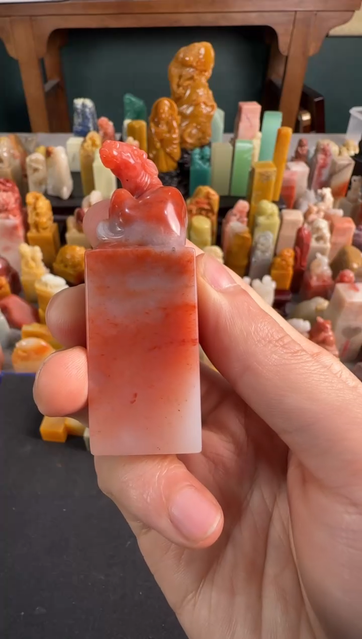 【闪购商品】青田石印石1512包四字