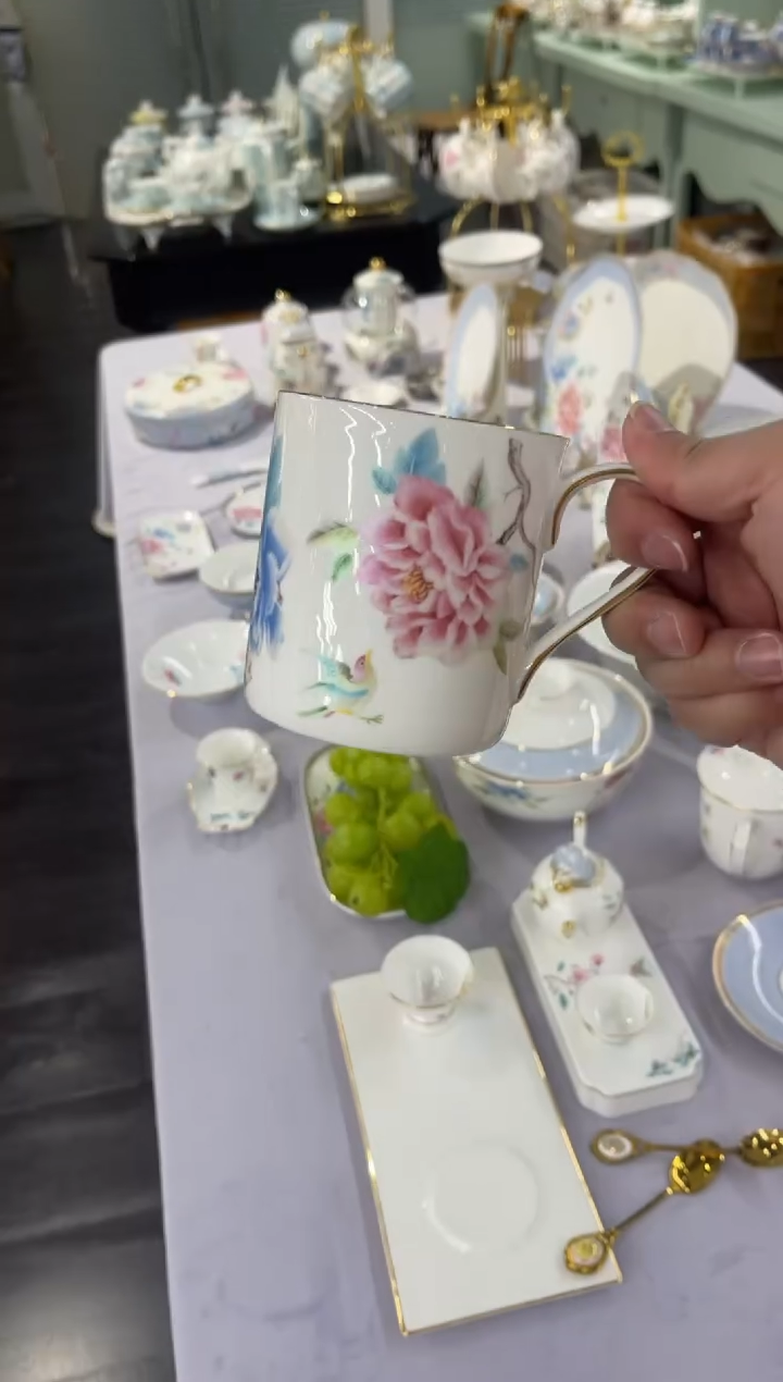 36%以上骨粉骨瓷口杯 