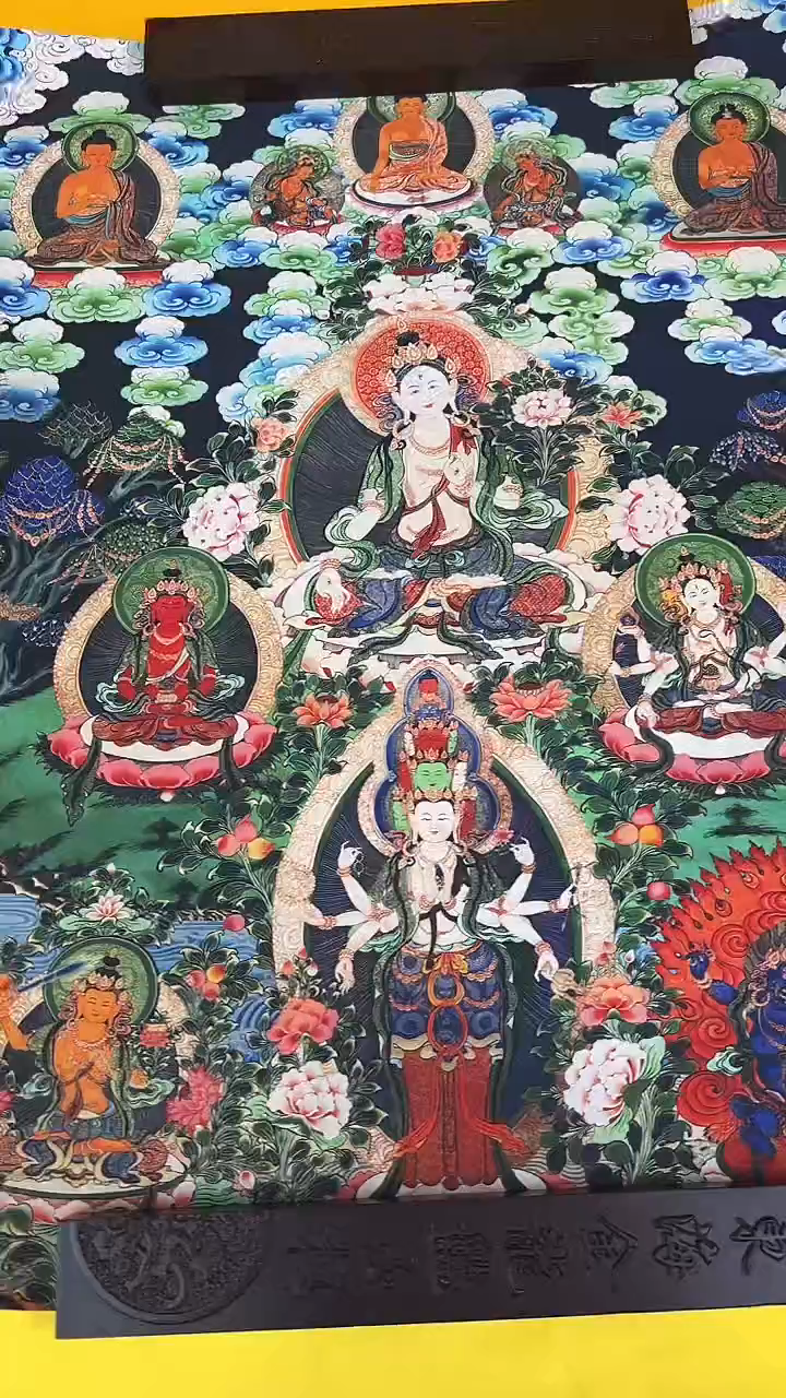 卷轴画绘画类唐卡 16050