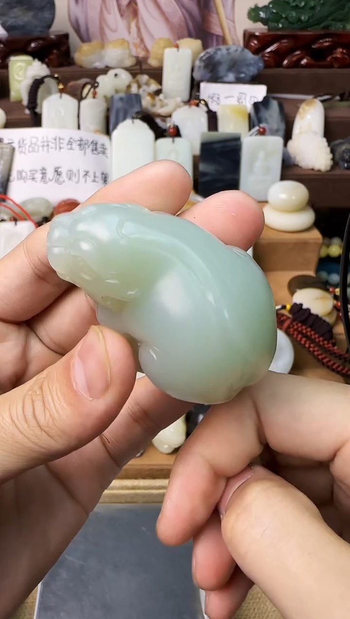 【闪购商品】和田玉颈饰未镶嵌貔貅