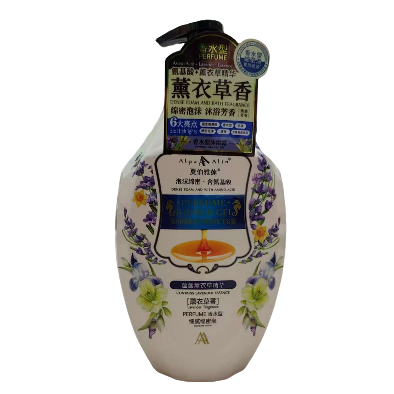 夏伯雅莲香氛沐浴露（流光溢梦）900ml