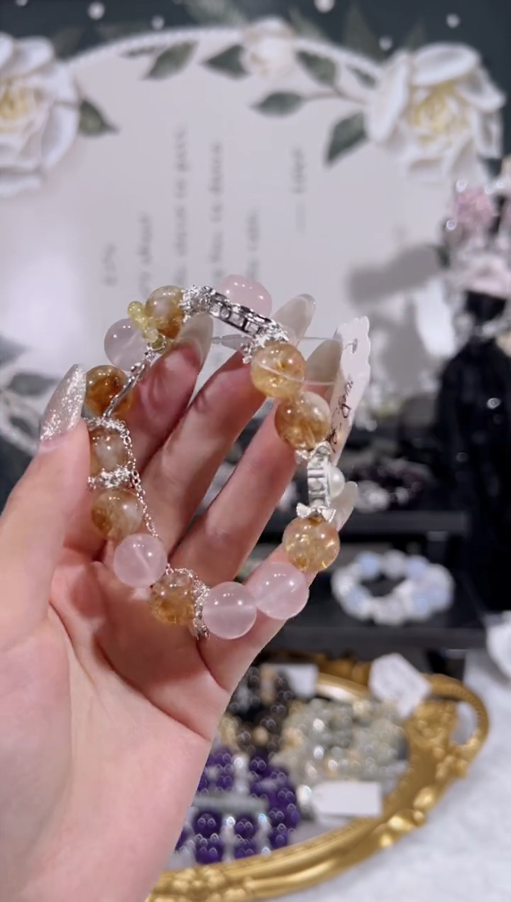 【闪购商品】水晶手链未镶嵌天然水晶默认微瑕 多样性发货发其一