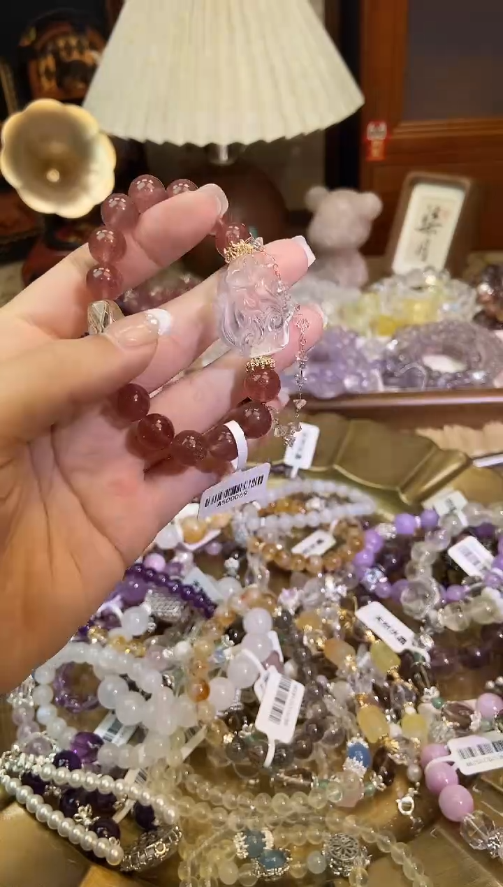 【闪购商品】石英质玉手饰未镶嵌527手串