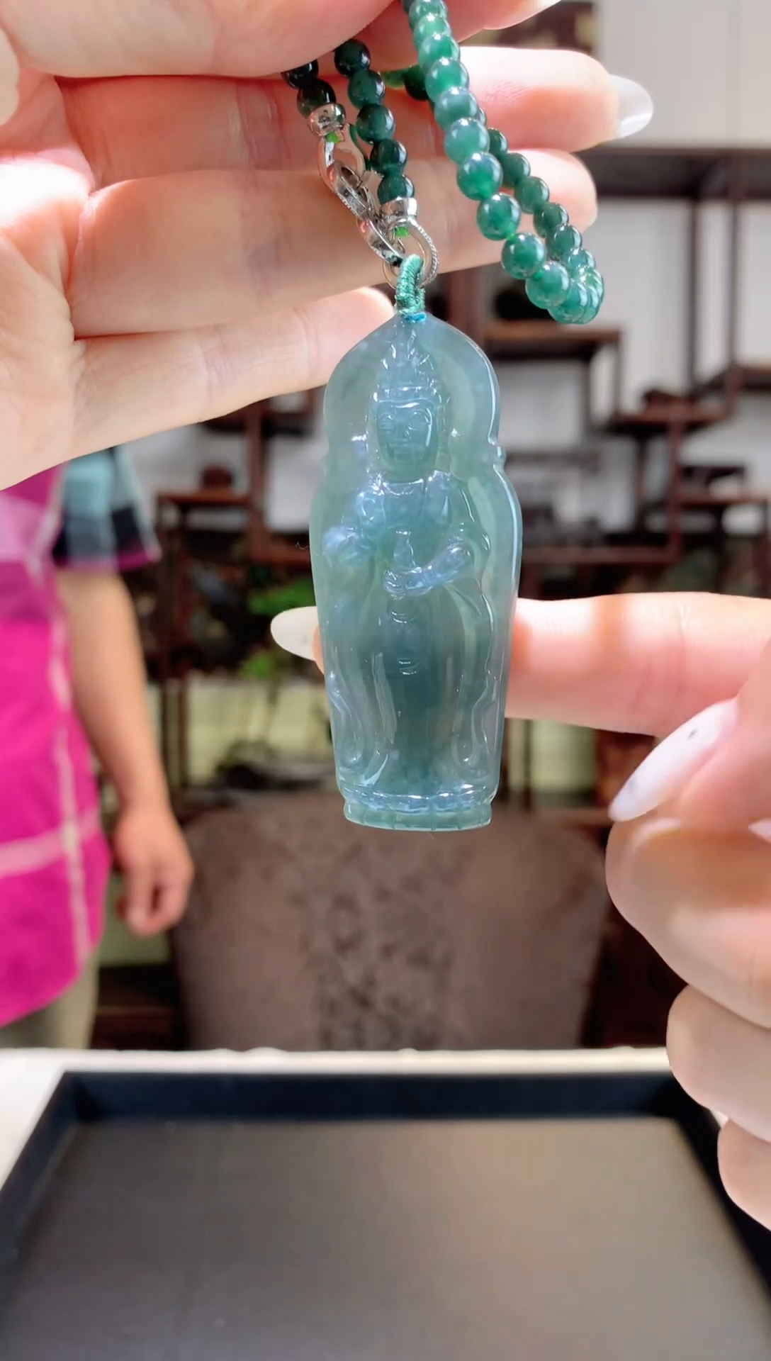 翡翠挂件未镶嵌翡翠挂件