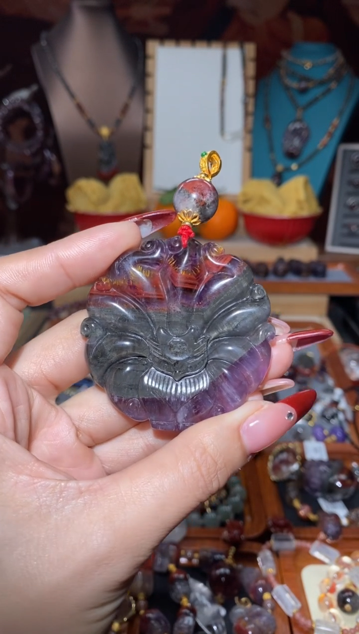 【闪购商品】水晶吊坠未镶嵌极光凤九