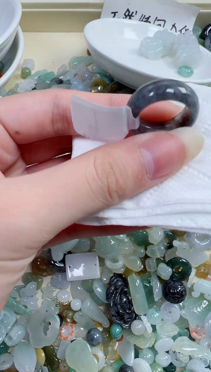 翡翠裸石341号链接，A货翡翠9