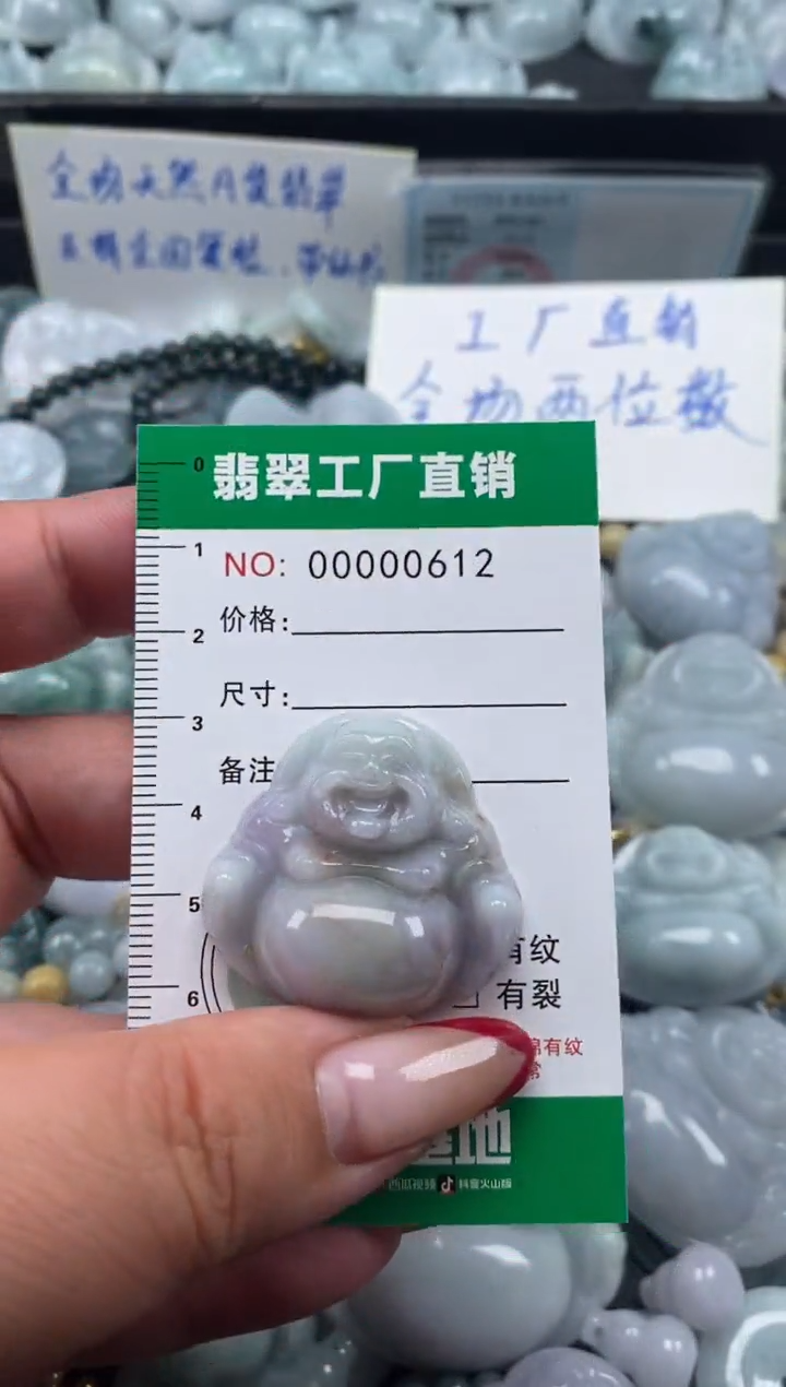 翡翠未镶嵌颈饰天然A货翡翠0612