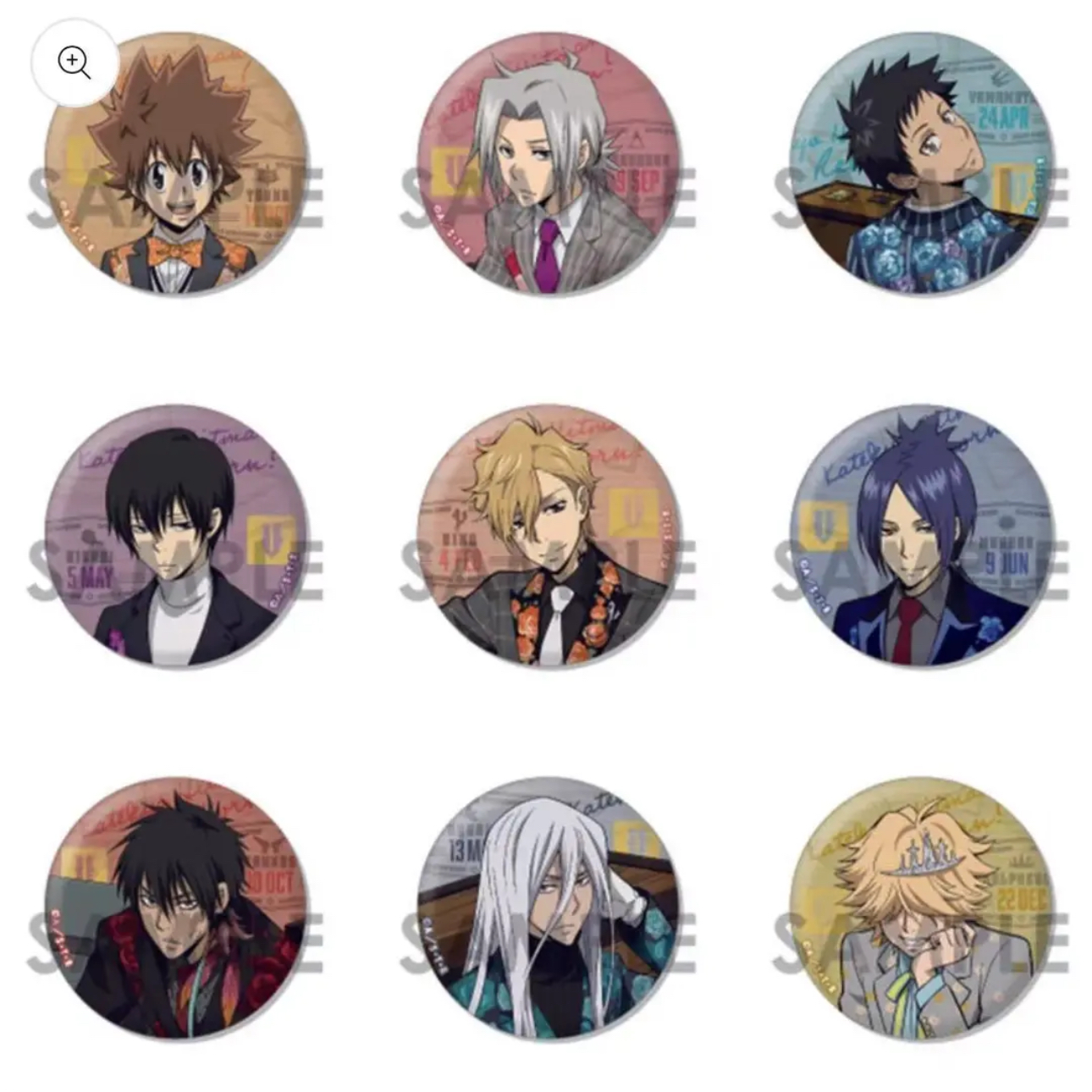 【家庭教师】JS家教花西装吧唧 徽章盲盒 未成年禁止下单