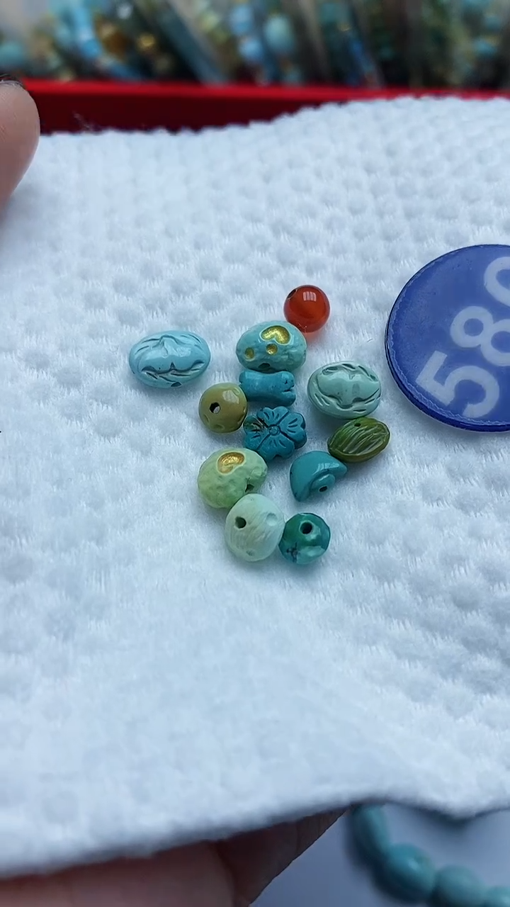 【闪购商品】玛瑙/玉髓珠子未镶嵌586