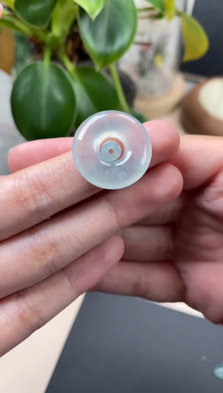 【闪购商品】翡翠颈饰未镶嵌翡翠冰胶甜甜圈