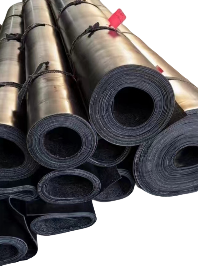 铺车底货车胶皮牛羊槽子输送带耐磨橡胶垫板带夹线防滑尼龙传送带