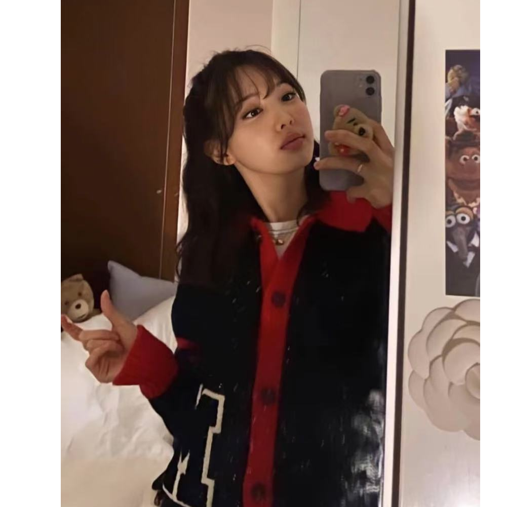 未使用 MIU MIU/缪缪 条纹羊毛开衫外套/36码
