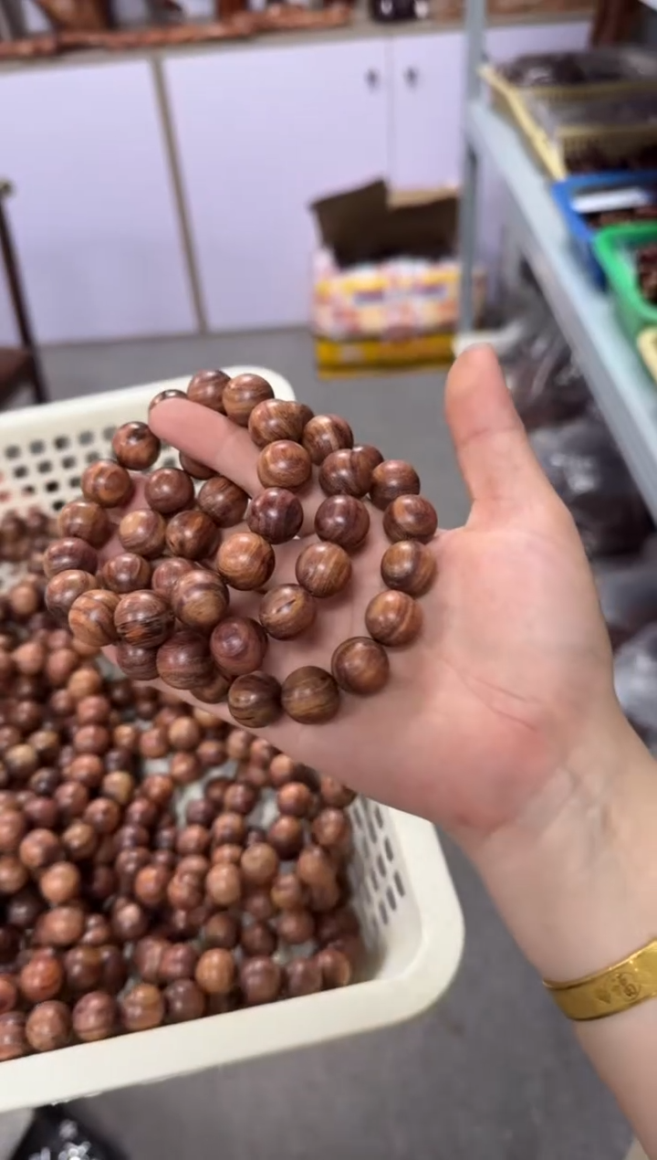 黄花梨/降香黄檀手串/手链58.8米原汁原味1.5规格海黄手串