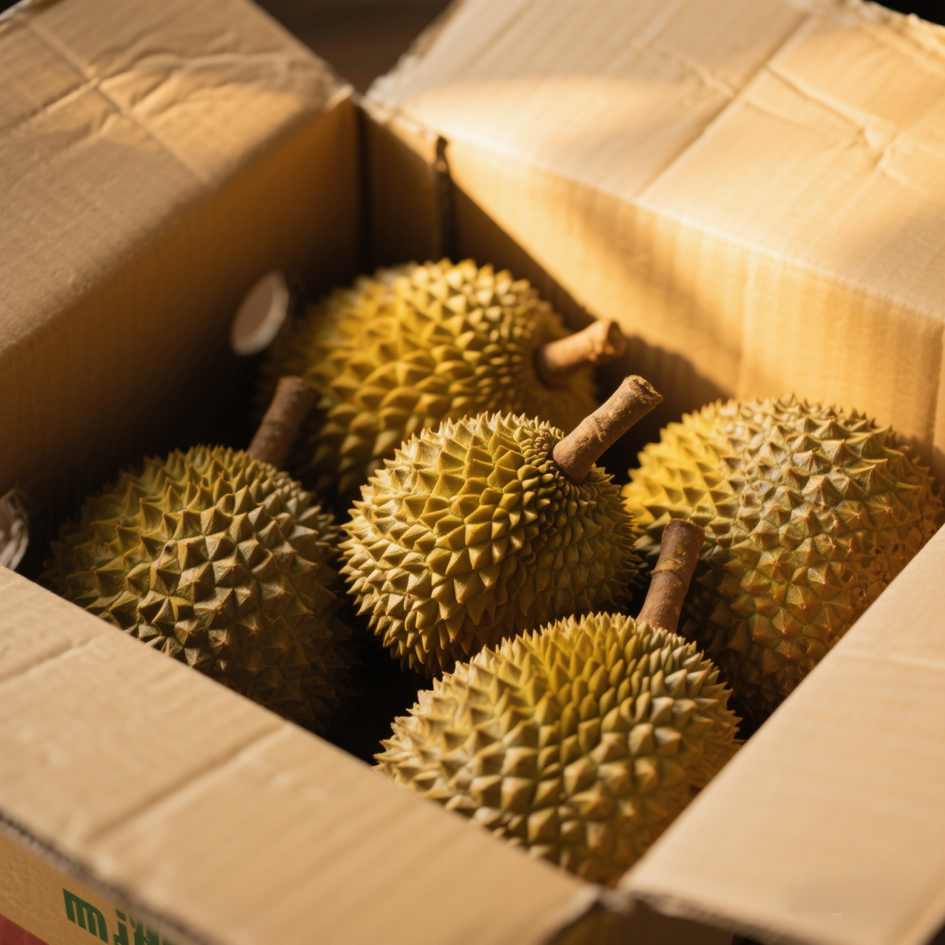 9榴莲小时达新鲜长柄猫榴莲临海市区（台州学院）一小时配送到家，3-6斤核大长柄猫泰国