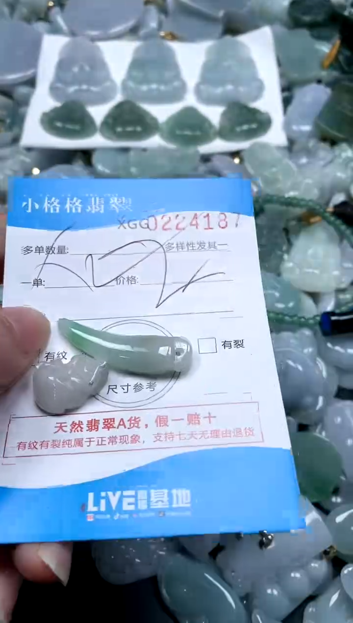 【闪购商品】翡翠颈饰未镶嵌闪购商品0224187