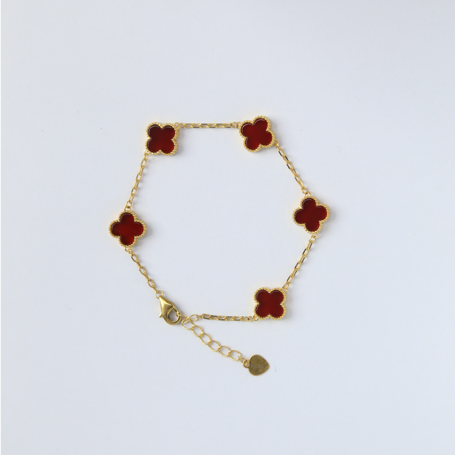 【质检发货】I8K经典I0MM 五花手链小号（红黑白粉绿彩蓝） WYY