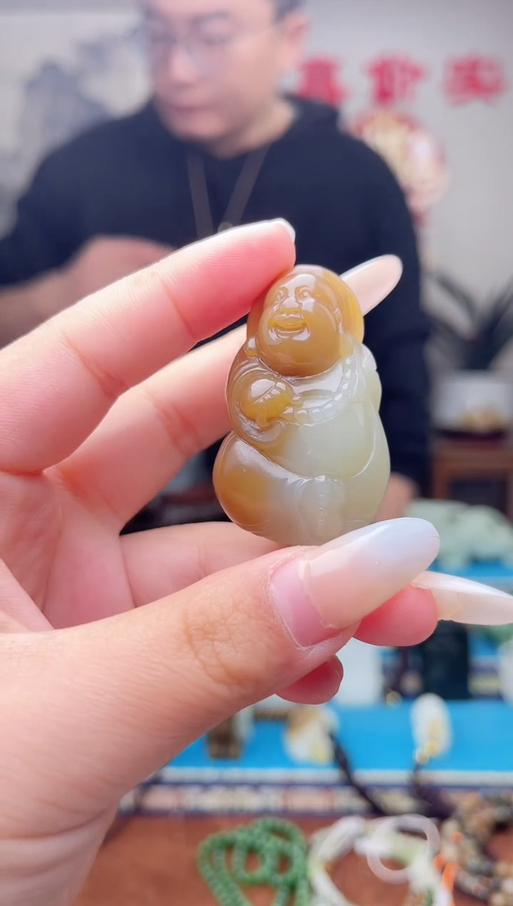 【闪购商品】和田玉挂件未镶嵌1