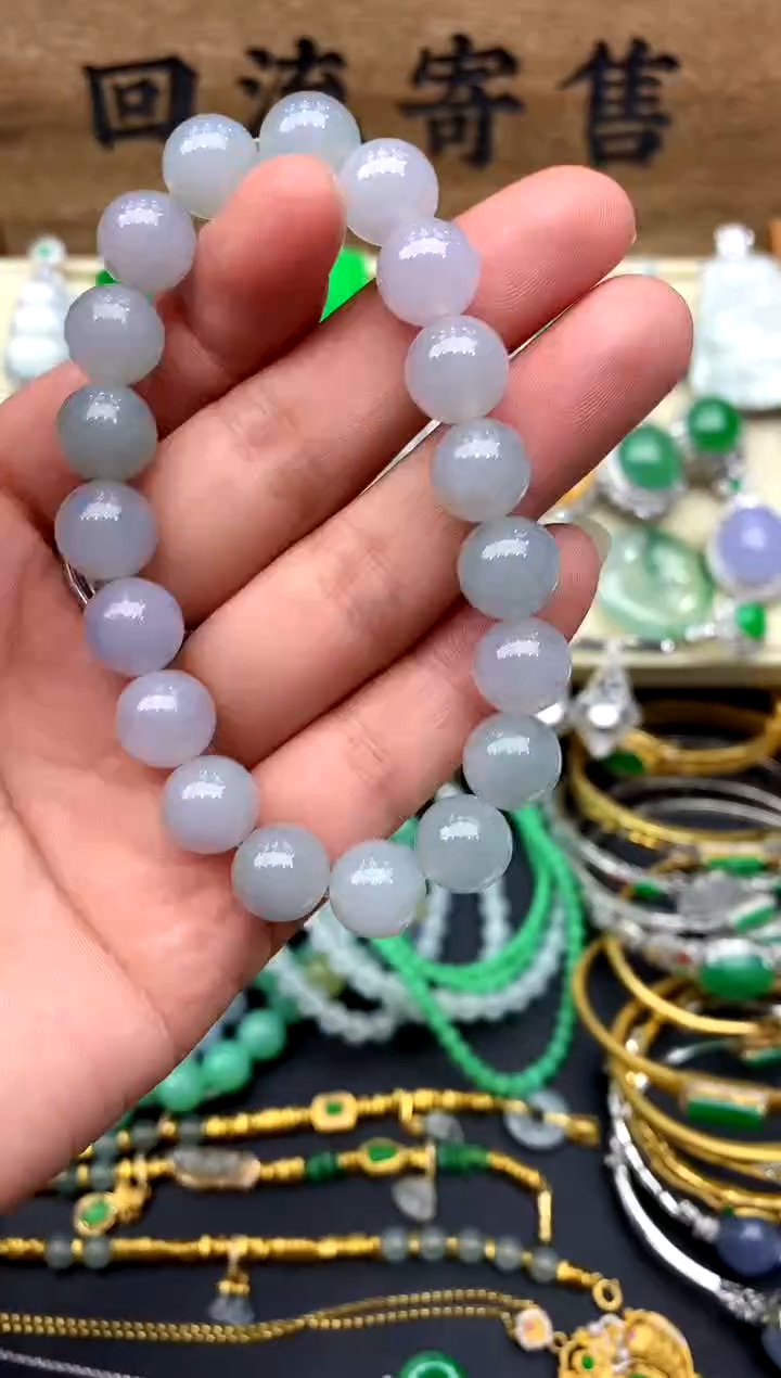 【闪购商品】翡翠手串未镶嵌63-中国好珍宝
